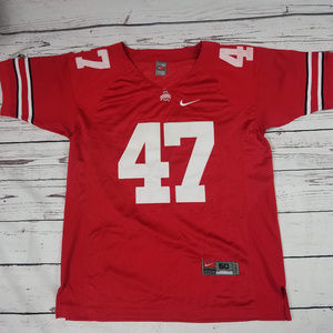 Nike A.J. Hawk Ohio State Football Game Jersey